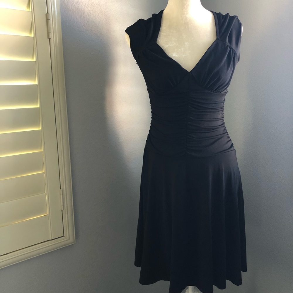White House Black Market Black Cocktail Dress